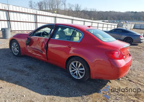 2008 Infiniti G35 Journey из США, поврежденный, VIN JNKBV61EX8M209224